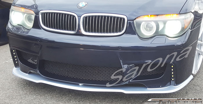 Custom BMW 7 Series  Sedan Front Lip/Splitter (2002 - 2004) - $299.00 (Part #BM-087-FA)